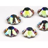 Strasssteine Hotfix von Swarovski Elements Blume SS10 (Crystal-AB), 500 St�ckvon "Swarovski"
