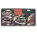 #88 Dale Earnhardt Jr '09 Metal License Plate w/Car & Number