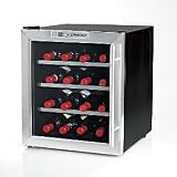 Wine Enthusiast Silent 16 Bottle Wine Refrigerator (Left Hinged Stainless Steel Trim Door