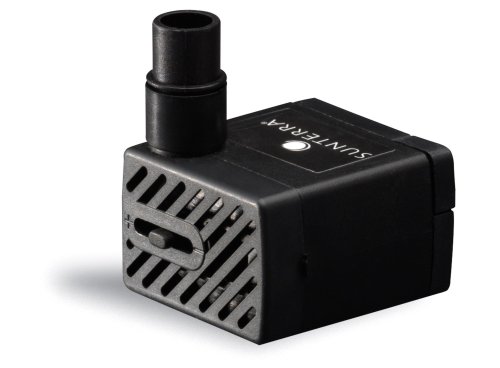 Sunterra 104506 Table Top Fountain Pump 30 GPH, Black