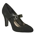 Women's Merona® Marylynn Suede Mary Jane Pumps - Black