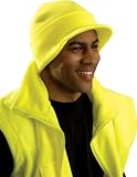 Super Stretch Knit Hats w/ Bill - Hi-Viz Yellow