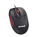 Microsoft Mouse for Notebook USB Optical Ambidextrous 3 Button Scrolling Black Ref M20-00015