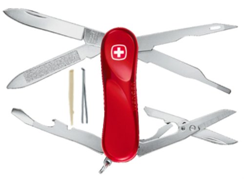 Red Swiss Army Knife Evolution 88 by Wenger® (2.5 Inches and 1.2 Ounces)