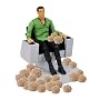Amazon Exclusive. Star Trek: The Trouble With Tribbles: Captain Kirk and Electronic Command Chair