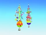 Nobby Activity Toy with Twisted Paper and Ball for Parrot, Toy on Left, Large, 60 cm
