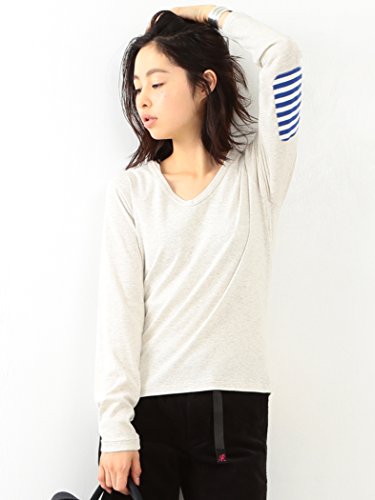 (ビームスボーイ) BEAMS BOY / フライス ボーダー エルボー Vネック T 16AW 13140220654