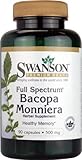 Swanson Full Spectrum Bacopa Monniera (500mg, 90 Capsules)