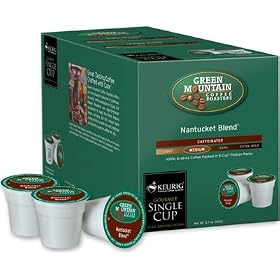 Green Mountain Nantucket Blend Caffeinated Coffee for Keurig Brewing Systems - 108 K-Cups by SHOPZEUS
