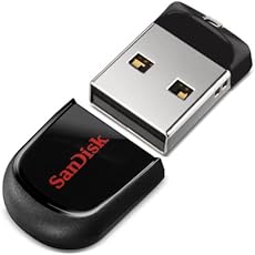 SanDisk Cruzer Fit CZ33 16GB USB 2._.0 Low-Profile Flash Drive- SDCZ33-016G-B35