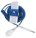 Desco 09100 Jewel Sapphire Elastic Adjustable Wrist Strap, 6' Cord