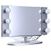 Starlet Table Top Lighted Vanity Mirror 34" - Silver