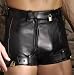 Strict Leather Premium Leather Male Chastity Shorts, 36 Inches Waist