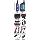 2 Way LCD Sensor Remote Alarms System Car Alarm by MEGA BRAND