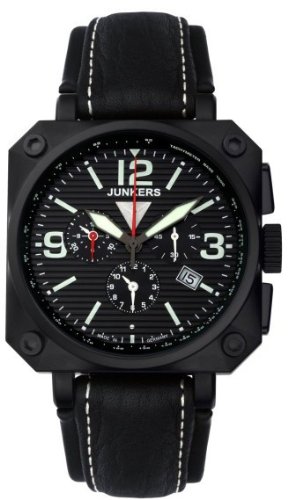 Junkers Chrono-Alarm 6792-2 Horizon Chronograph for Him Made in Germany Junkers Chrono-Alarm 6792-2 Horizon Chronograph for Him Made in Germany