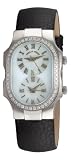 Philip Stein Women's 1DFCMOPCB Diamond Cowhide Strap Watch