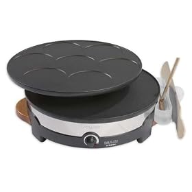 Lagrange - 109006 - Cr�pi�re Duo de Cr�pes� - 2 plaques grande et mini cr�pes