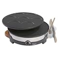 Lagrange - 109006 - Cr�pi�re Duo de Cr�pes� - 2 plaques grande et mini cr�pes