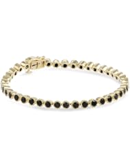 10k Gold Black Diamond Bracelet (3 1/2 cttw)