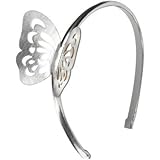 ジンボリー GYMBOREE/ バタフライヘッドバンド メタリックシルバー 小物ジュエリー・ヘアーアクセサリー One Size【並行輸入】