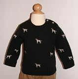 Polo Ralph Lauren Boys Wool Sweater w/Embroidered Dogs Allover