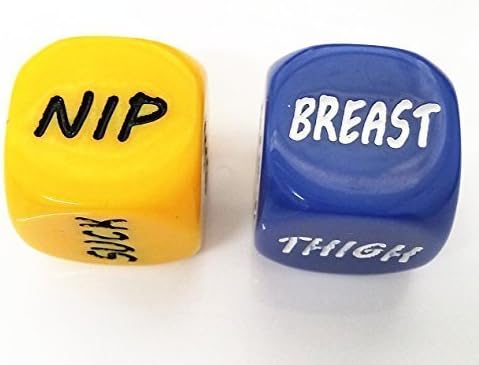 Novelty Couple Dice Game Toy- Bachelor Party- Best Sweethearts/couple Gift by EOOB