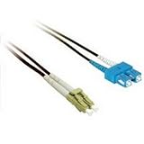 Cables to Go - Patch cable - LC single mode (M) - SC single mode (M) - 10 ft - fiber optic - 9 / 125 micron - black