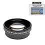 2x Digital Telephoto Professional Series Lens + DB ROTH Micro Fiber Cloth For The Nikon D3, D40, D40X, D50, D60, D70, D80, D90, D100, D200, D300, D700 Digital SLR Cameras Which Have Any Of These (18-200mm, 24-120mm, 135mm, 180mm, 24-85mm)Nikon Lenses