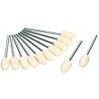 12 Felt Buffs Jewelry Polishing Clean Tools fits Dremel