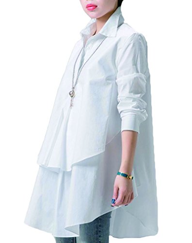 (ディーコッテ)D'Kotte 大きめ チュニック 丈 シャツ ワンピース ロング シャツ 長袖 七分袖 シャツワンピ レディース neay030