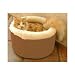 Small 16" Cat Cuddler Pet Bed - Khaki