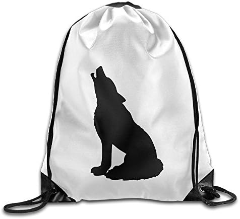 Custom Wolf Hawl Cute Tote Bags White