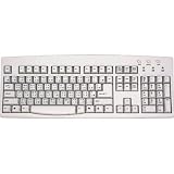 Chinese – English PS2 Keyboard Ivory Color