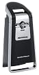 Hamilton Beach 76606 Pop-Top Electric Can Opener, Black and Chrome