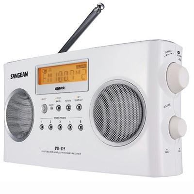 Sangean PR-D5 Portable Radio with Digital Tuning and Rds
