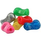 The Pencil Grip Glitter, Universal Ergonomic Training Gripper for Righties and Lefties, 6 Count Assorted Colors (TPG-11206)