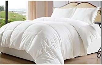 White Down Alternative Comforter / Duvet Cover Insert for Year-Round Comfort (King 102"x 86")