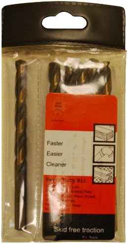Heavy Duty Drill Bit with Split point, 7/32-Inch 6-Piece Multi-Pack