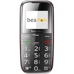 Bea-fon S200EU_001 farbdisplay Seniorenhandy mit SOS Taste (Tischladeschale, H�rger�tekompatibel) anthrazit