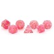 Chessex Holiday Easter Pink 7 piece dice set