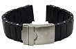Replacement Black Polyurethane Link Bracelet Band for Luminox 3050, 3080, 8800, and 3950 Series Watches Replacement Black Polyurethane Link Bracelet Band for Luminox 3050, 3080, 8800, and 3950 Series Watches