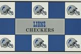 Big League Promotions Detroit Lions Checkers