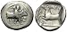 Larissa, Thessaly, Greece, c. 460 - 440 B.C.; Silver Hemidrachm