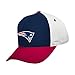 Outerstuff NFL New England Patriots Youth Boys 8-20 Color Block Adjustable Hat, One Size, Dark Navy
