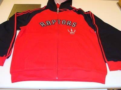 NBA Toronto Raptors NBA Full Zip Hoody Basketball XL - Men's NBA Hooded Sweatshirts