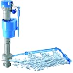MJSI HC660 HydroClean Water-Saving Toilet Fill Valve with Cleaning Tube
