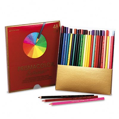 Childrens Toyshop  Toys : Prismacolor 92807 Prismacolor Scholar Colored Woodcase Pencils, 48 Assorted Colors/Set