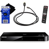 Samsung BD-F5900 3D Wi-Fi Blu-ray Disc Player with Remote Control + High-Speed HDMI Cable with Ethernet + HeroFiberÂ® Ultra Gent