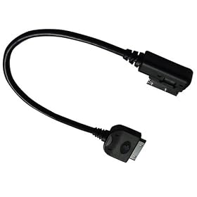 Newest AMI MDI MMI/ iPod Cable Adapter connect Apple iPod iPhone 3G, iPad to Audi A3/A4/A5/A6/A8/S4/S6/S8/Q5/Q7/R8/TT and Volkswagen Jetta/GTI/GLI/Passat/CC/Tiguan/Touareg/EOS