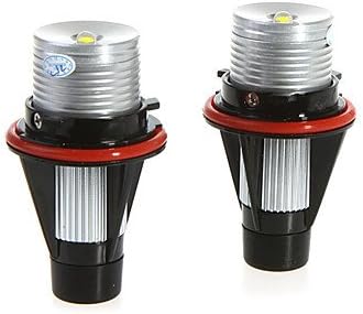 2 5W White High Power LED Angel Eye for BMW E39 E53 E60 E61 E64 E65 E66 E87